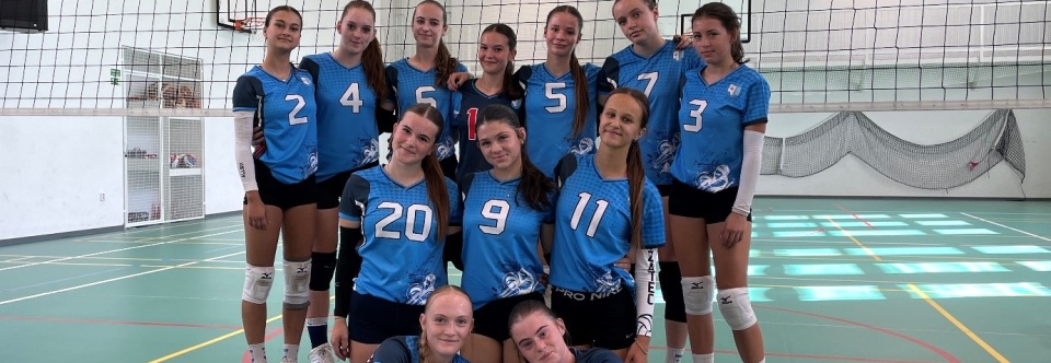 Žatecké volejbalistky začaly novou sezónu vítězstvím